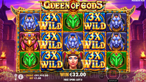 Đến với Queen of Gods slot bạn sẽ được khám phá một cung điện Ai Cập cổ đại đầy hùng vĩ . Hãy đến B52 slot trực tuyến.